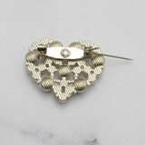 ブローチ レディース ハート | lunolumo | 詳細画像4 