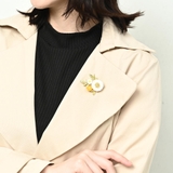 ブローチ レディース ヒナギク | lunolumo | 詳細画像3 