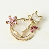 ブローチ レディース 猫 | lunolumo | 詳細画像5 