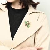 ブローチ レディース 雀 | lunolumo | 詳細画像3 