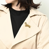 ブローチ レディース ミニチュアダックスフント | lunolumo | 詳細画像3 