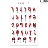 E | 特殊メイクタトゥーシール | LUPIS