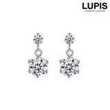 ツインキュービックジルコニアピアス  | LUPIS | 詳細画像1 