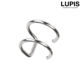 ダブルラインイヤーカフピアス | LUPIS | 詳細画像1
