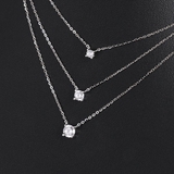 キュービックジルコニアワンポイントネックレス(3mm)【LACORDE】 | LACORDE | 詳細画像3