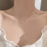 キュービックジルコニアワンポイントネックレス(5mm)【LACORDE】 | LACORDE | 詳細画像6