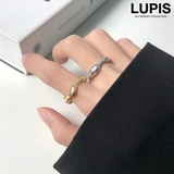 変形メタルラインリング【指輪】 | LUPIS | 詳細画像1