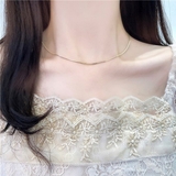 シンプルスネークチェーンネックレス | LUPIS | 詳細画像3 