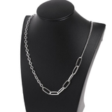 アシンメトリーメタルチェーンネックレス | LUPIS | 詳細画像7 