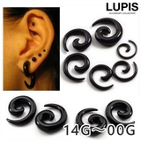 アクリルスパイラルボディピアス 拡張器 | LUPIS | 詳細画像1 