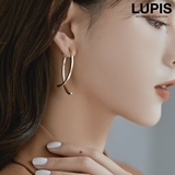 カーブラインバックキャッチピアス【S925ポスト バックキャッチピアス】 | LUPIS | 詳細画像1