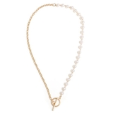 パール×チェーンマンテルネックレス | LUPIS | 詳細画像4 