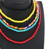 カラービーズチョーカーネックレス 【チョーカー ネックレス | LUPIS | 詳細画像6 