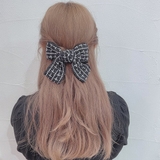 ツイードBIGリボンバレッタ【ヘアアクセサリー】 | LUPIS | 詳細画像6