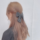 ツイードBIGリボンバレッタ【ヘアアクセサリー】 | LUPIS | 詳細画像7