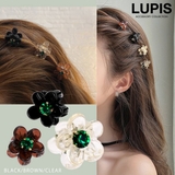 モダンフラワーミニヘアクリップ | LUPIS | 詳細画像1