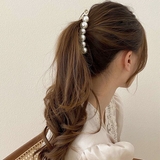 パールラインバナナクリップ【ヘアアクセサリー】 | LUPIS | 詳細画像3 