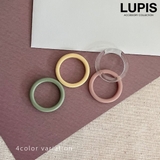 シンプルアクリルリング | LUPIS | 詳細画像1