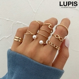 スリムラインリングセット | LUPIS | 詳細画像1