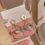 オーロラ×メタルフラワーピアス 【シルバー925ポスト S925ポスト | LUPIS | 詳細画像6 