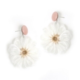 シフォンフラワーピアス | LUPIS | 詳細画像3