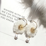 シフォンフラワーピアス | LUPIS | 詳細画像4