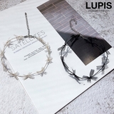オーガンジーリボンチョーカーネックレス  | LUPIS | 詳細画像1 