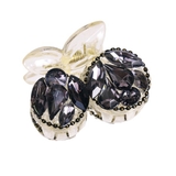 ブラック | チェリーミニバンスクリップ 【小さめ バンスクリップ | LUPIS