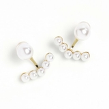 カーブラインバックキャッチパールピアス 【シルバー925ポスト S925ポスト | LUPIS | 詳細画像6 