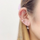 ≪16G≫ワンポイントスターストレートバーベルボディピアス | LUPIS | 詳細画像5