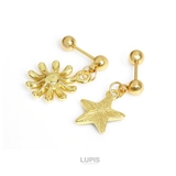 ≪20G≫スター×フラワーチャームストレートバーベルボディピアス  | LUPIS | 詳細画像3 