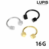 ≪16G≫キューブボールサーキュラーバーベルボディピアス  | LUPIS | 詳細画像1 