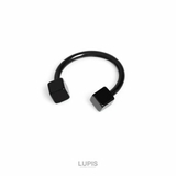 ブラック | ≪16G≫キューブボールサーキュラーバーベルボディピアス  | LUPIS