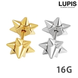 ≪16G≫スパイクボールストレートバーベルボディピアス 【プチプラ 316L | LUPIS | 詳細画像1 
