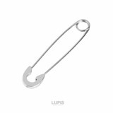シルバー | ≪20G≫安全ピンボディピアス | LUPIS