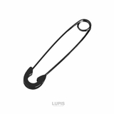 ブラック | ≪20G≫安全ピンボディピアス | LUPIS