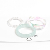 マーブル×オーロラ×パールリングセット【3本セット 指輪】 | LUPIS | 詳細画像6 