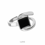 A | メタルラインワイドリング【指輪】 | LUPIS