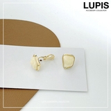 変形ストーンイヤリング | LUPIS | 詳細画像1