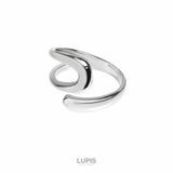 B | ニュアンスラインメタルリング【指輪】 | LUPIS