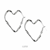 ねじれハートフープピアス【S925ポスト】 | LUPIS | 詳細画像3