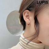 アートラインビジューピアス【S925ポスト】 | LUPIS | 詳細画像1