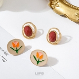アートラインビジューピアス【S925ポスト】 | LUPIS | 詳細画像2