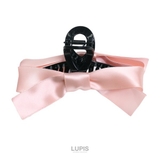 ピンク | リボンバンスクリップ【ヘアアクセサリー】 | LUPIS