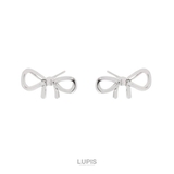 シンプルリボンピアス【小ぶり】 | LUPIS | 詳細画像2