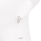 2連オープンハートピアス【S925ポスト】 | LUPIS | 詳細画像4 