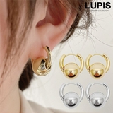 メタルボール×フープピアス | LUPIS | 詳細画像1