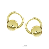 ゴールド | メタルボール×フープピアス | LUPIS