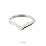 シルバー | Vラインシンプルリング【指輪】 | LUPIS