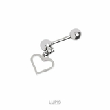 【18G】メタルチャームストレートバーベルボディピアス | LUPIS | 詳細画像4